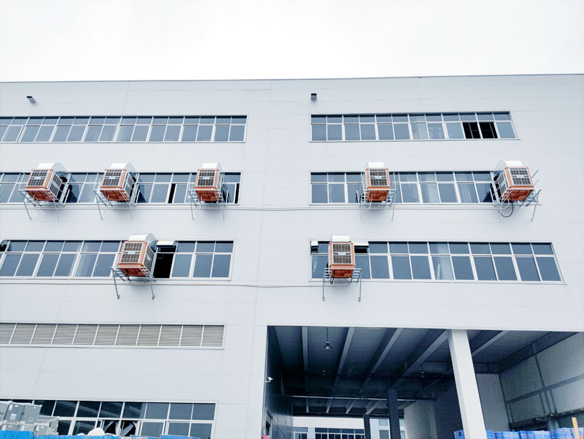 服裝廠降溫方法，水冷空調(diào)降溫設備