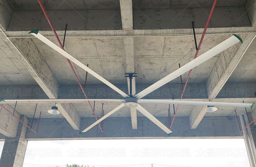 工業(yè)大風扇在機械加工車間使用有什么優(yōu)勢？