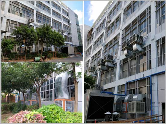 電子廠注塑車間環(huán)?？照{(diào)