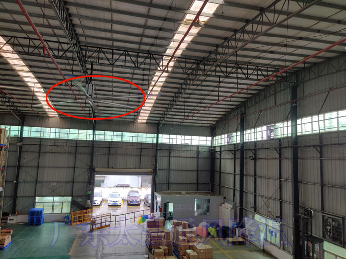 影響工業(yè)大風(fēng)扇轉(zhuǎn)動(dòng)速度的因素有哪些？