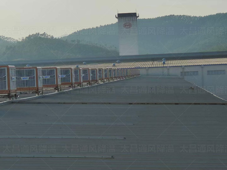 求解大型廠房通風降溫需要什么設備來解決？