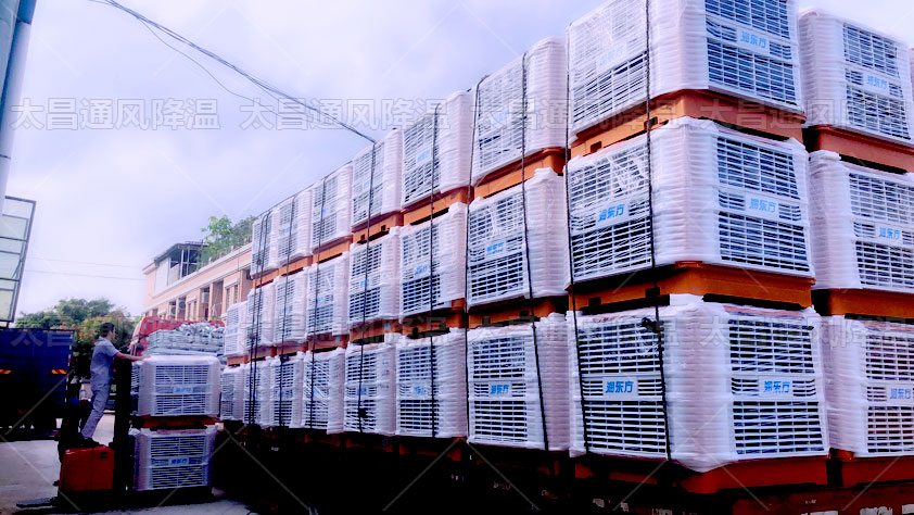 解決印染車間悶熱異味問題，高溫廠房降溫方案