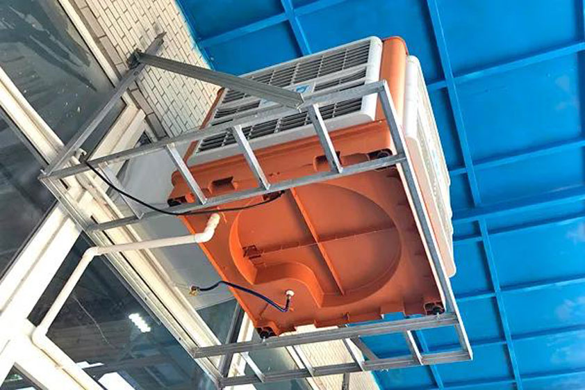 潤(rùn)東方環(huán)?？照{(diào)解決車間高溫悶熱 送清涼