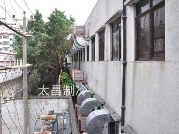 湖北某家五金廠環(huán)保空調(diào)通風降溫案例