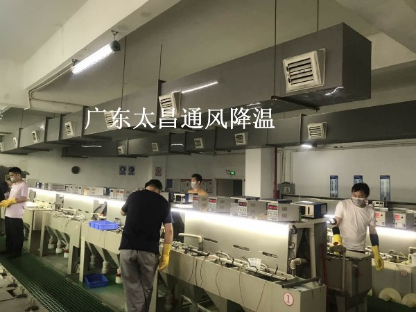 電鍍廠降溫用環(huán)?？照{(diào)解決方案